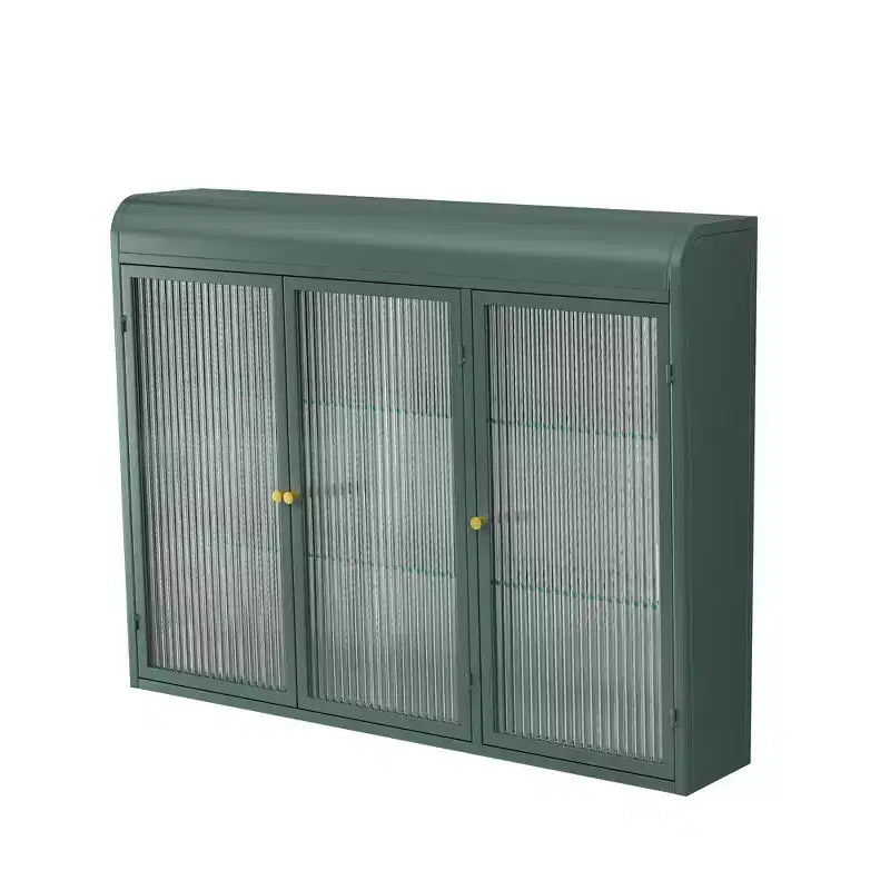 36''w Wall Cabinets for Laundry Room, Acrylic Glass Wall Mounted Storage Cabinets Medicine Cabinet for Kitchen Garage Laundry, 3 Door