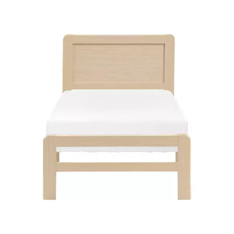 GDFStudio Nolan Contemporary Wood Platform Bed with Headboard