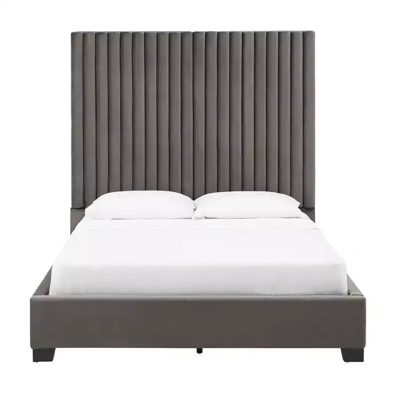 Ahrend Queen Bed - Grey - iNSPIRE Q