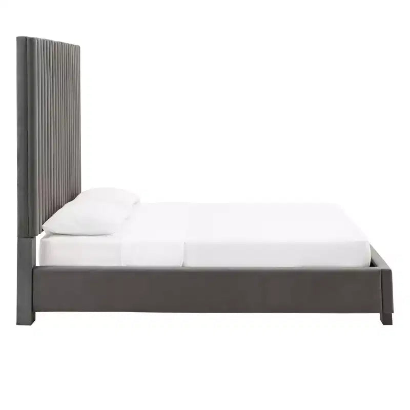 Ahrend Queen Bed - Grey - iNSPIRE Q