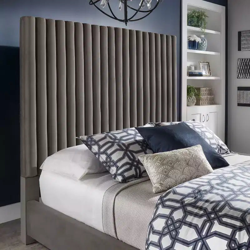 Ahrend Queen Bed - Grey - iNSPIRE Q