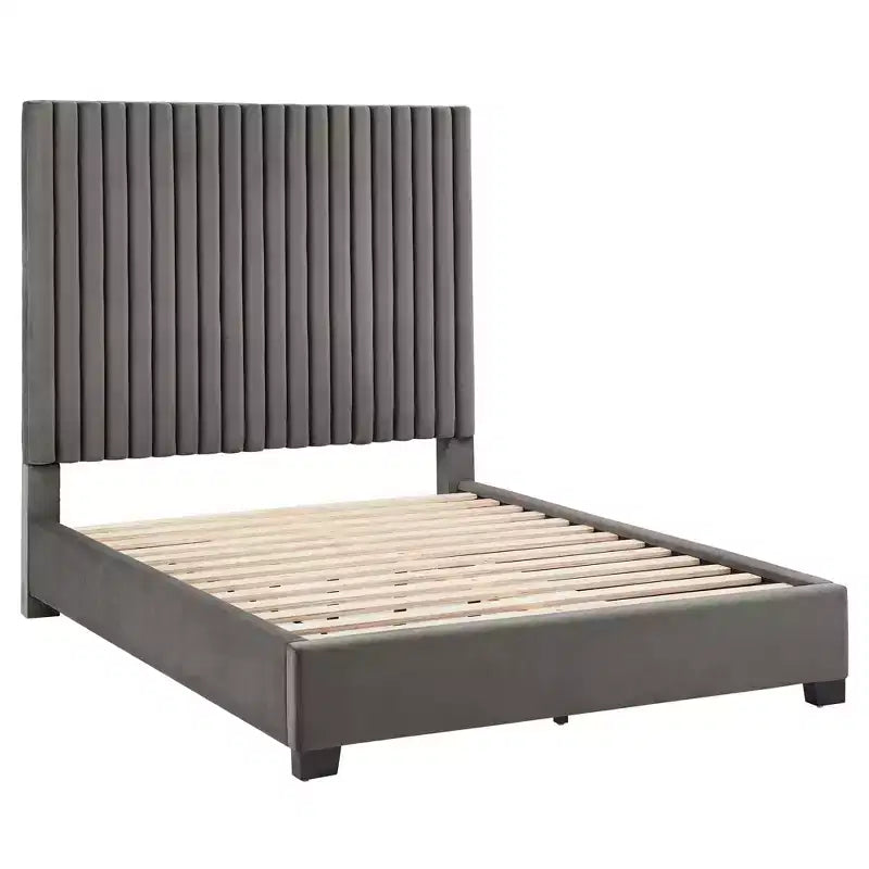 Ahrend Queen Bed - Grey - iNSPIRE Q