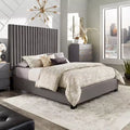 Ahrend Queen Bed - Grey - iNSPIRE Q
