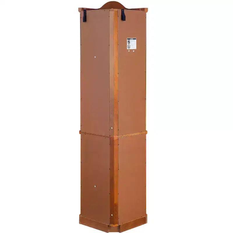 MAYEERTY Bathroom Floor Cabinet Waterproof MDF 1 Door 1 Shelf Space-Saving