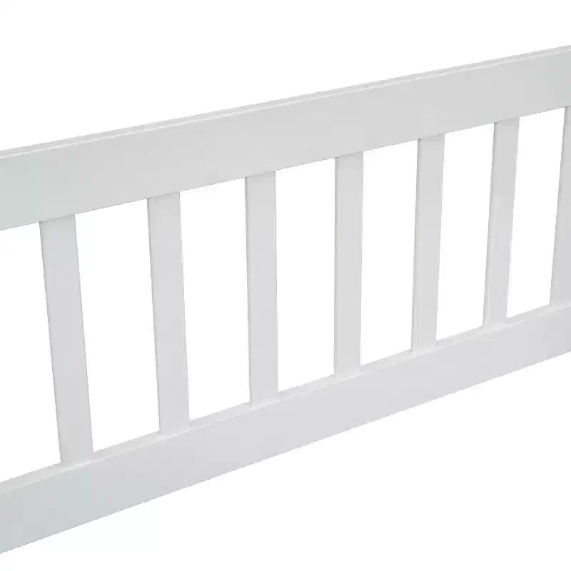 MAYEERTY Full Bed Frame Soft-Close Drawers No Box Spring Needed Solid Pine Wood