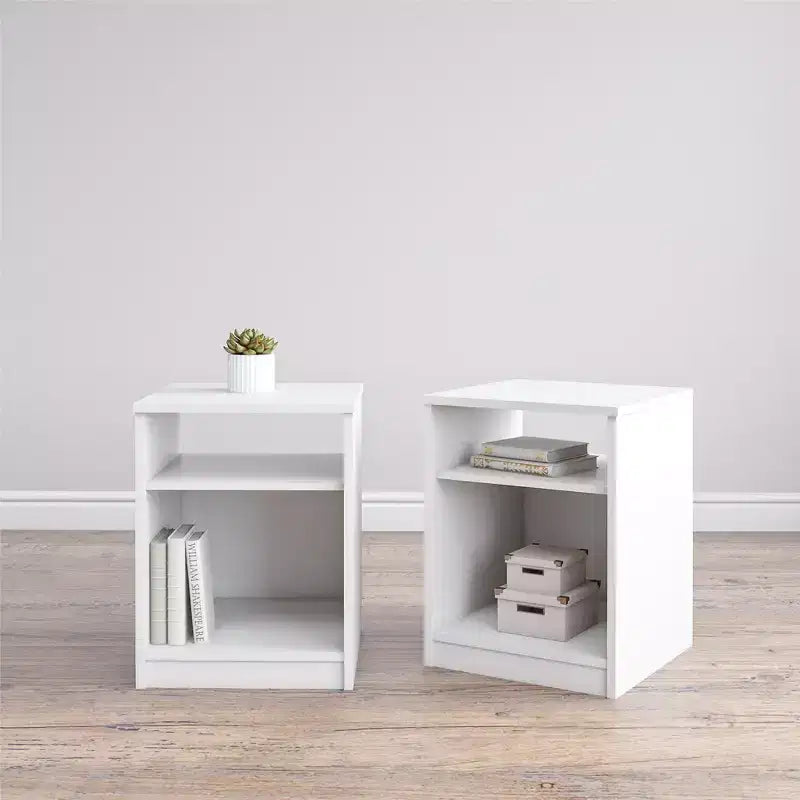 This Classic Nightstand combines contemporary style with smart storage solutions, creating a space saving furniture piece that works well in.