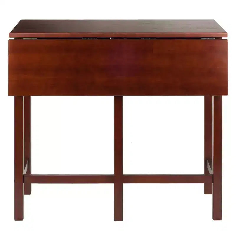 Lynnwood High Drop Leaf Dining Table Antique Walnut - Winsome
