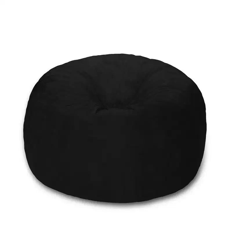 5' Large Bean Bag Chair with Memory Foam Filling and Washable Cover - Relax Sacks