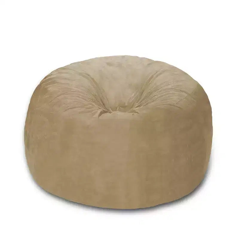 5' Large Bean Bag Chair with Memory Foam Filling and Washable Cover - Relax Sacks