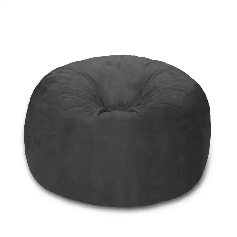 5' Large Bean Bag Chair with Memory Foam Filling and Washable Cover - Relax Sacks