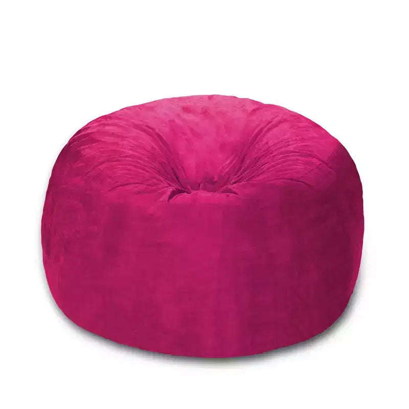 5' Large Bean Bag Chair with Memory Foam Filling and Washable Cover - Relax Sacks