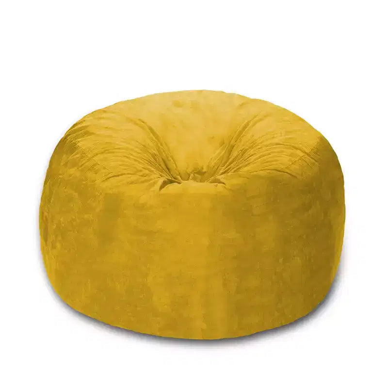 5' Large Bean Bag Chair with Memory Foam Filling and Washable Cover - Relax Sacks