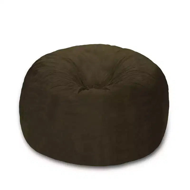 5' Large Bean Bag Chair with Memory Foam Filling and Washable Cover - Relax Sacks