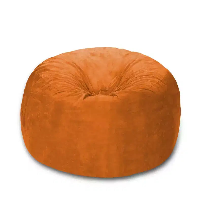 5' Large Bean Bag Chair with Memory Foam Filling and Washable Cover - Relax Sacks