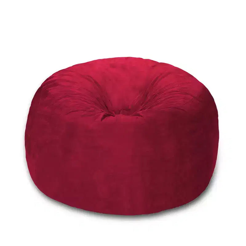 5' Large Bean Bag Chair with Memory Foam Filling and Washable Cover - Relax Sacks