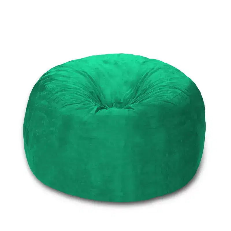 5' Large Bean Bag Chair with Memory Foam Filling and Washable Cover - Relax Sacks