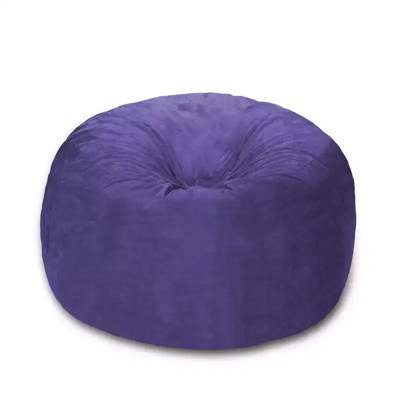 5' Large Bean Bag Chair with Memory Foam Filling and Washable Cover - Relax Sacks