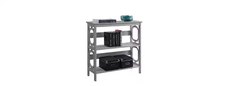 32.5 Omega 3 Tier Bookcase - Breighton Home