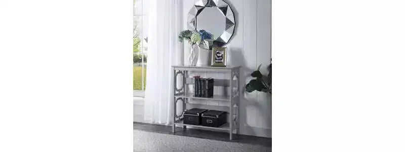 32.5 Omega 3 Tier Bookcase - Breighton Home