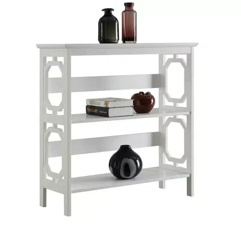 32.5 Omega 3 Tier Bookcase - Breighton Home