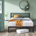 14 Mia Modern Studio Platform 1500H Metal Bed Frame - Zinus