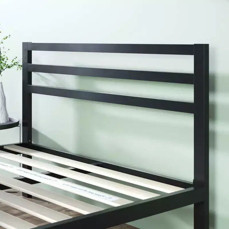 14 Mia Modern Studio Platform 1500H Metal Bed Frame - Zinus