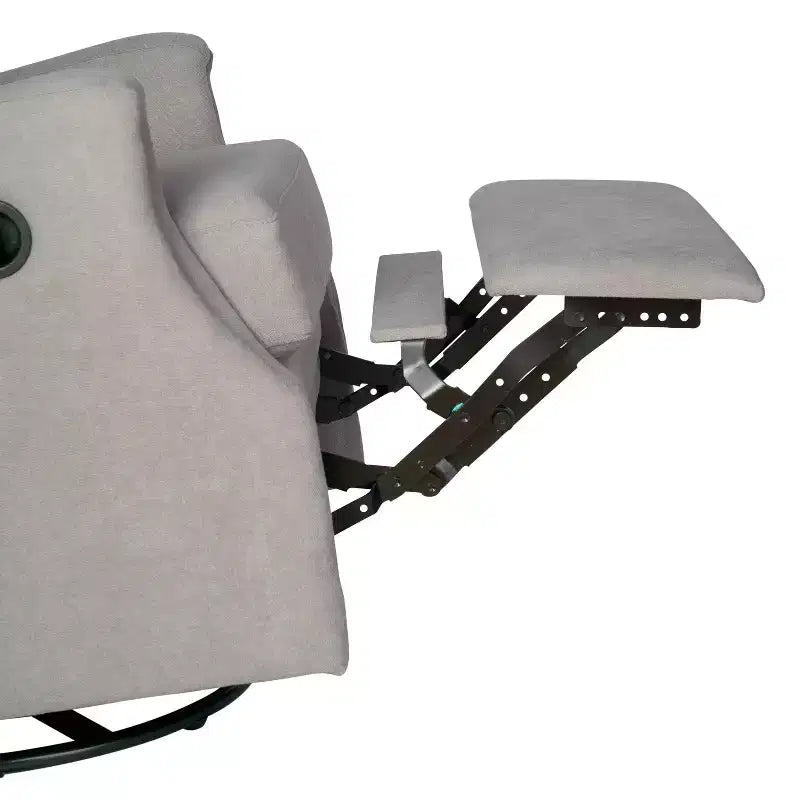 Merrick Lane 3-in-1 Wingback Manual Recliner Rocker Swivel Glider Chair