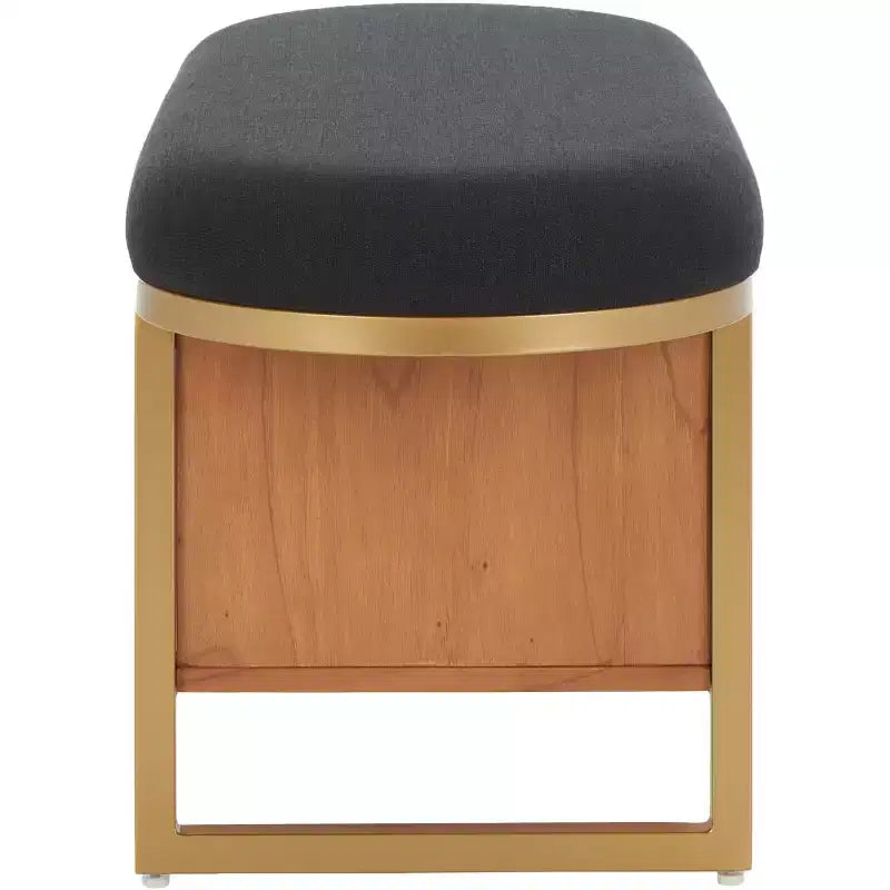 Iona Open Shelf Bench With Cushion - BCH5002 - Safavieh