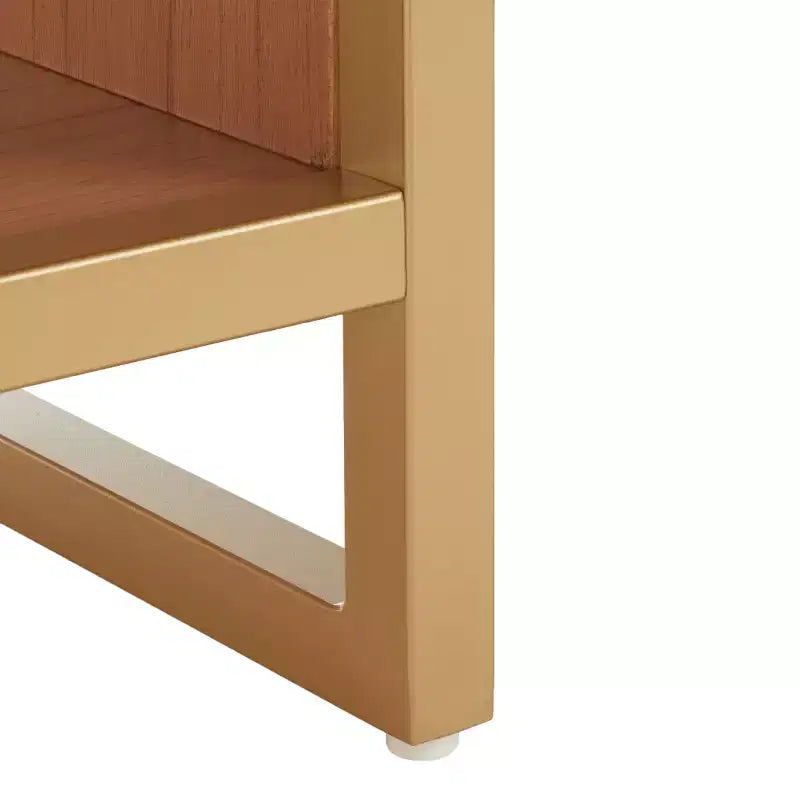 Iona Open Shelf Bench With Cushion - BCH5002 - Safavieh