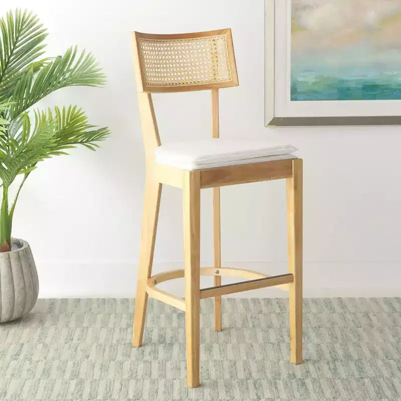 Galway Cane Bar Stool - Safavieh