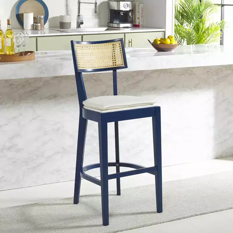 Galway Cane Bar Stool - Safavieh