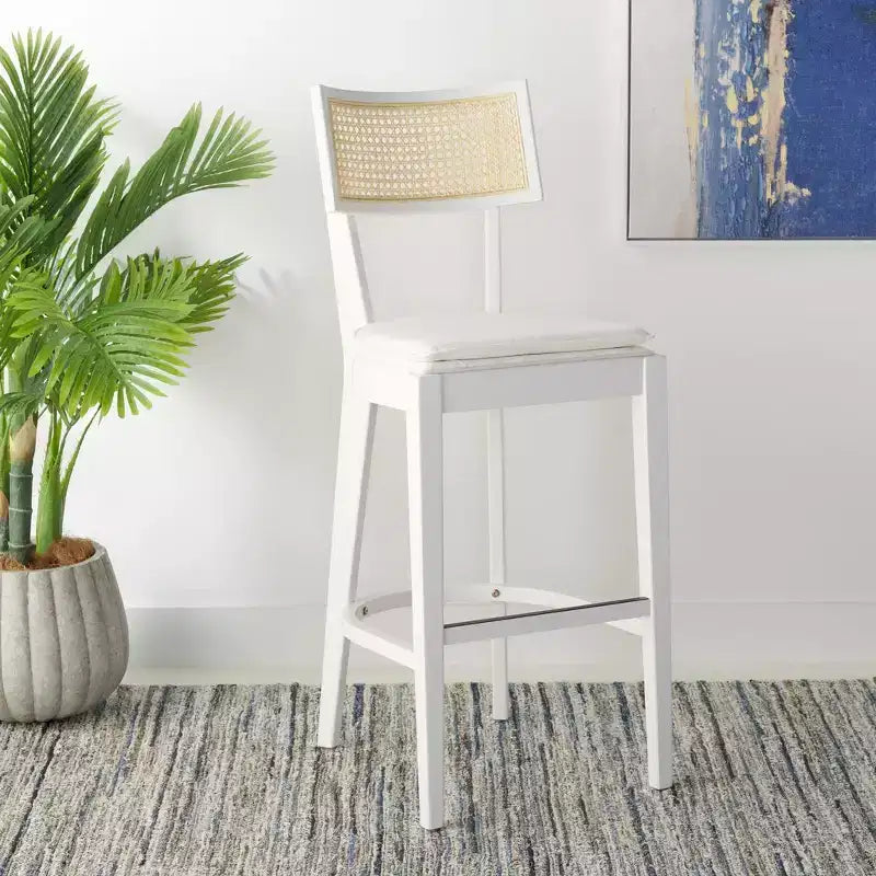 Galway Cane Bar Stool - Safavieh